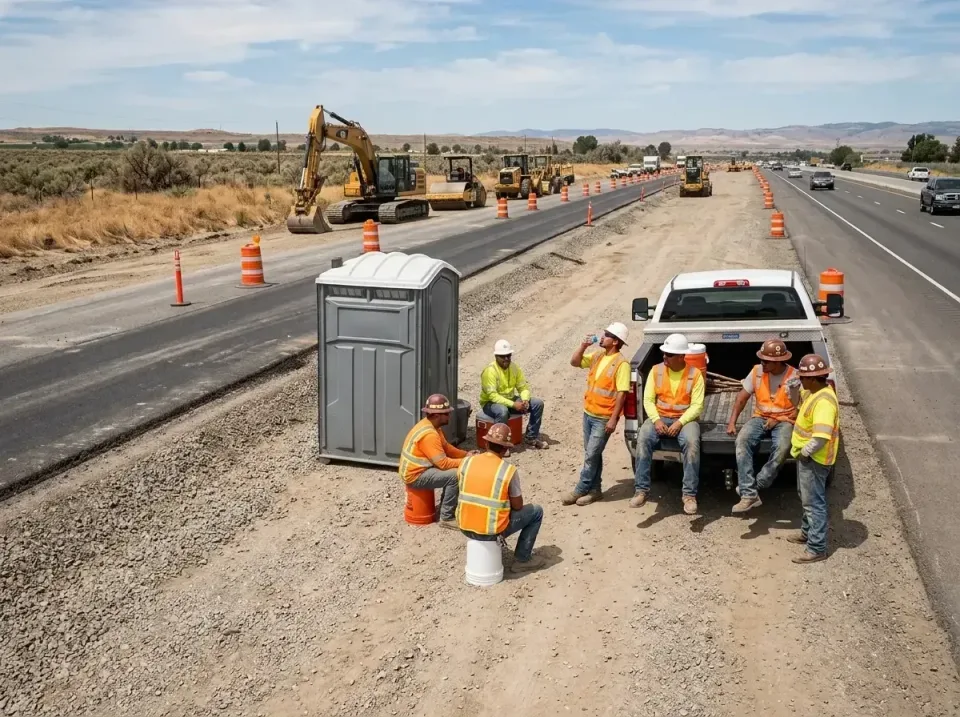 highway-road-construction-crew-007 — frequently asked questions, Porta Potty and Restroom Rentals in Waverly, MI